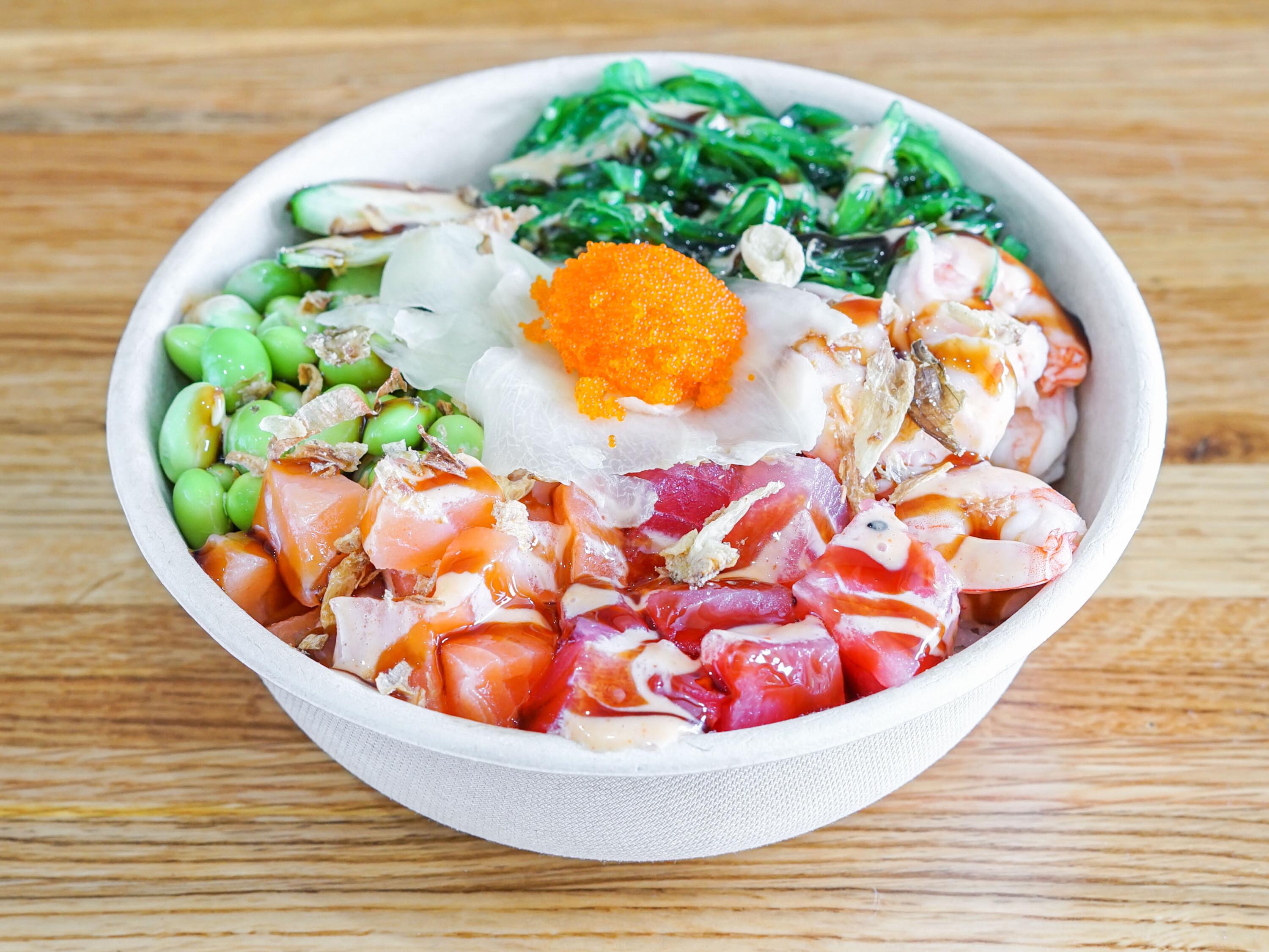 Order House Special Poke food online from Poke Kai store, Allentown on bringmethat.com
