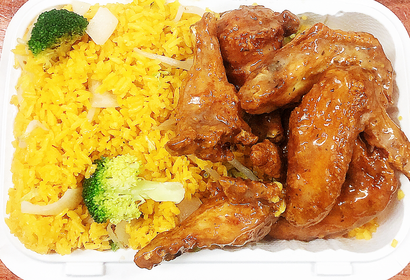 Order Ranch wings 白鸡翅 food online from Happy Garden Chinese Restaurant store, BRONX on bringmethat.com