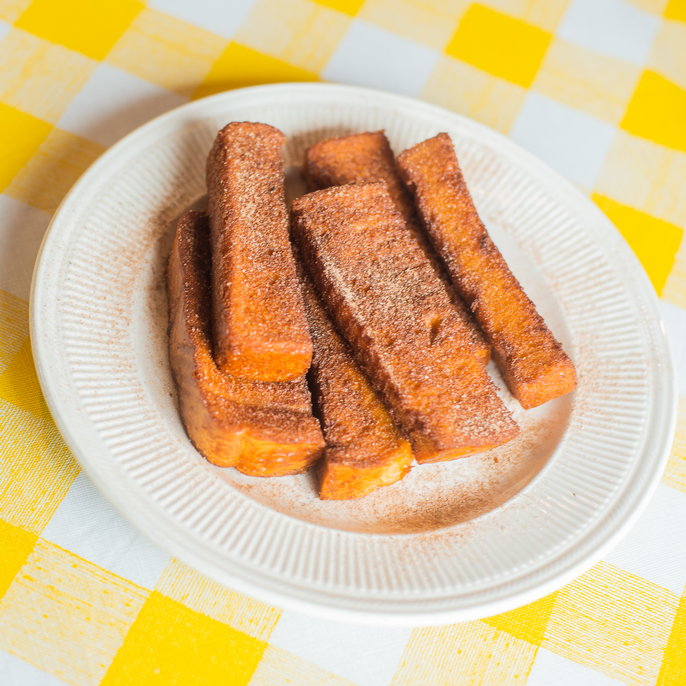 Order Deep-Fried French Toast Sticks food online from The Breakfast Spot store, Queens on bringmethat.com