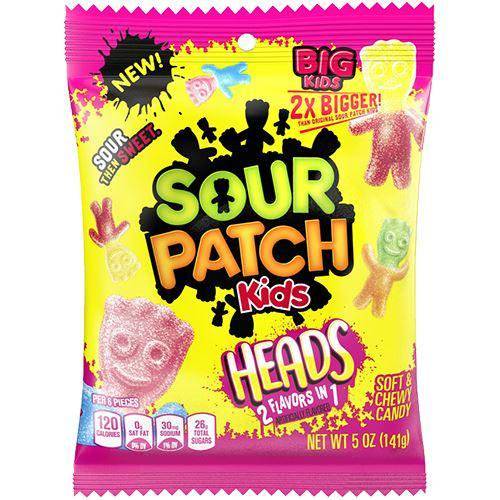 Order Sour Patch Kids Heads Soft And Chewy Candy food online from Exxon Food Mart store, Port Huron on bringmethat.com