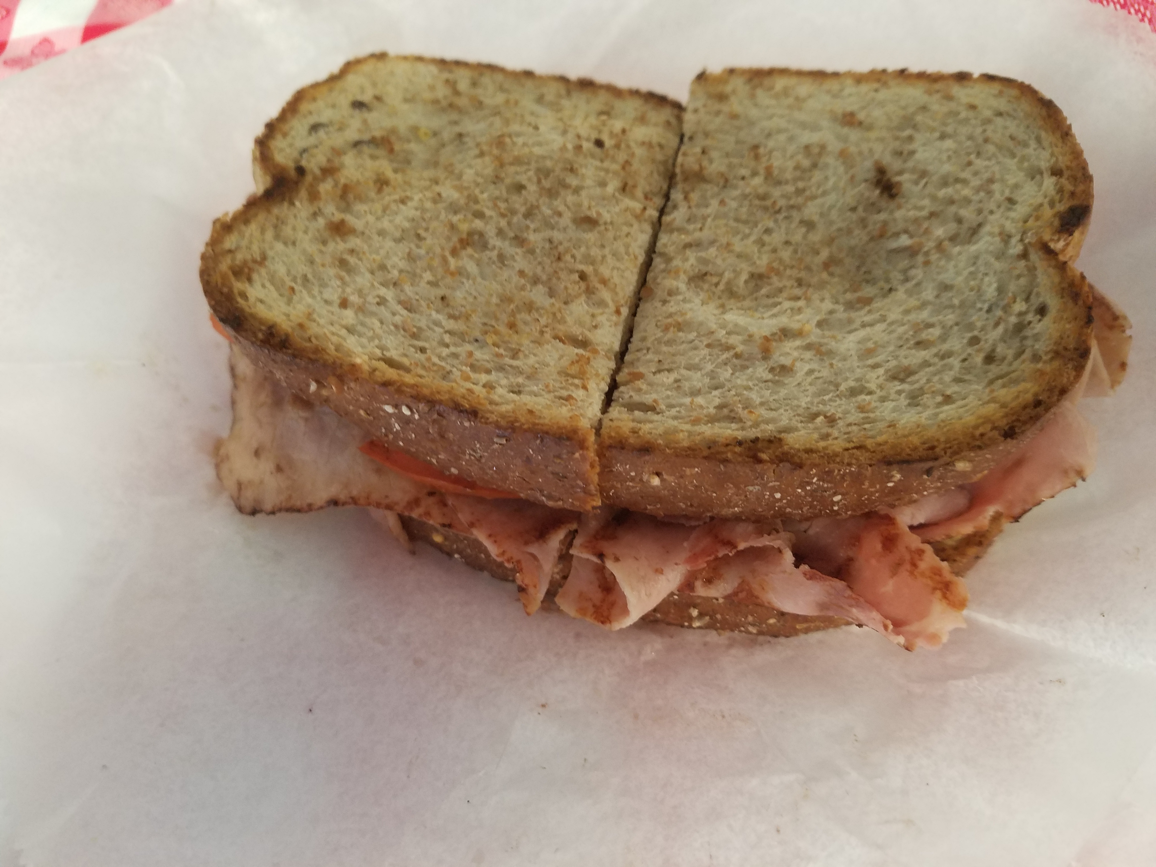 Order Ham and Cheese Sandwich food online from Herms Palace store, Skokie on bringmethat.com
