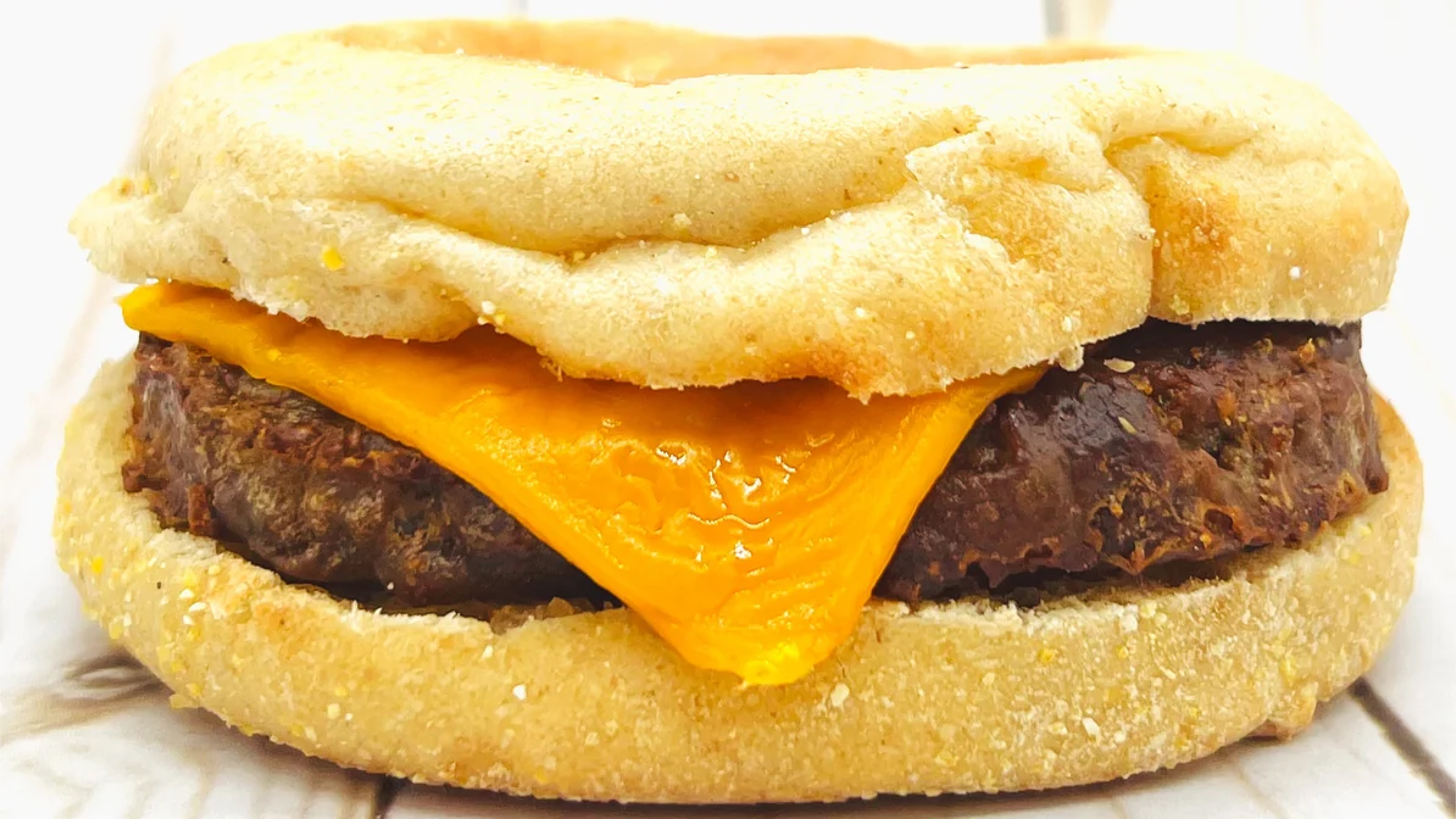 Order Vegan Sausage & Cheese Breakfast Sandwich food online from Juice Junkies store, Keller on bringmethat.com