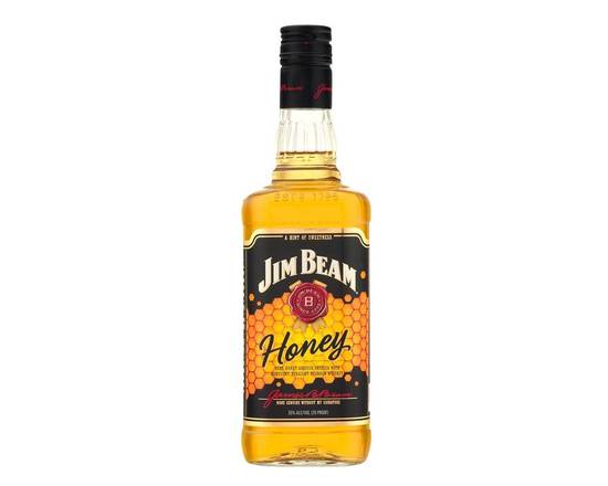 Order Jim bean honey 1L food online from House Of Wine store, New Rochelle on bringmethat.com