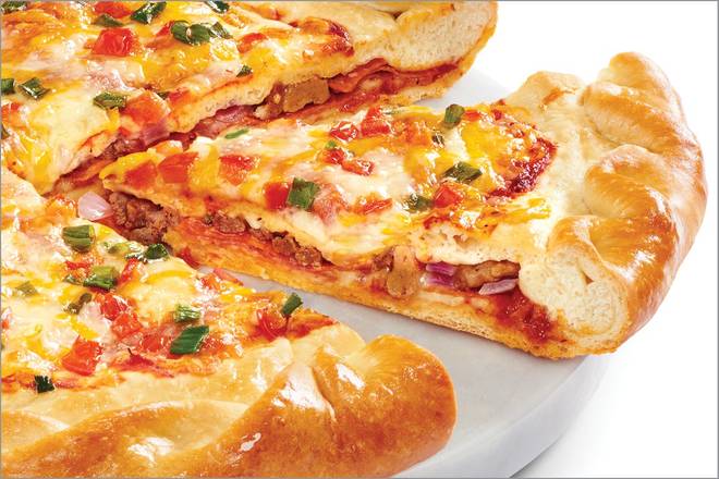 Order Dairy-Free Cheese Chicago-Style Stuffed- Baking Required food online from Papa Murphy store, Pooler on bringmethat.com