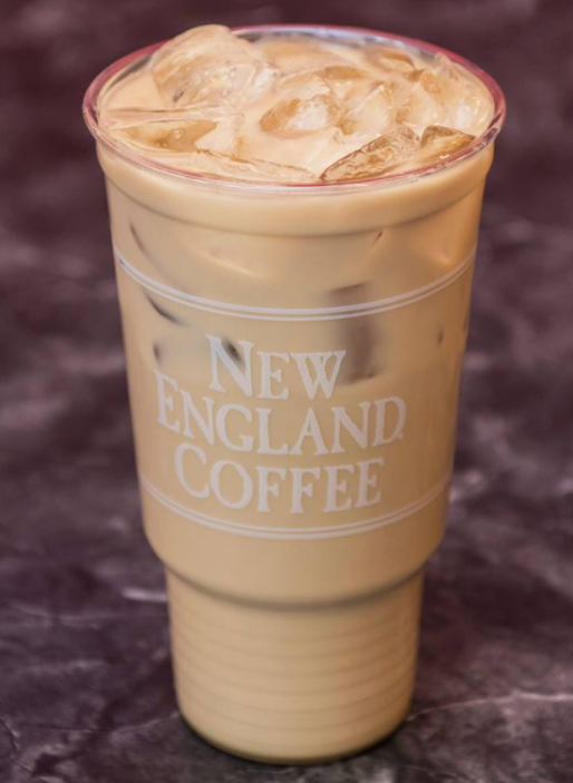 Order Flavored Ice Coffee food online from New England Homemade Donuts Fall River store, Fall River on bringmethat.com