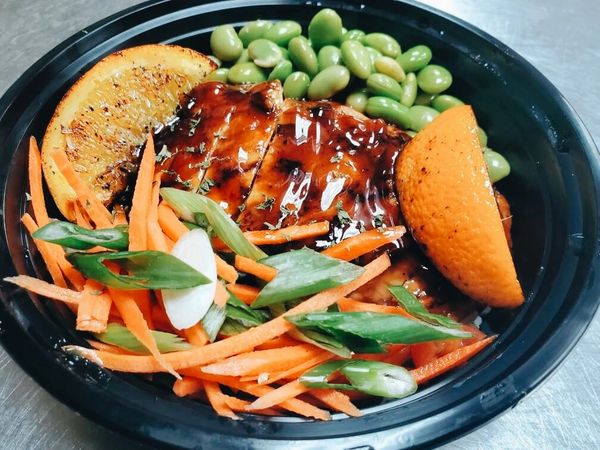 Order Teriyaki Chicken Rice Bowl food online from The Spice Of Life Catering store, Carrollton on bringmethat.com
