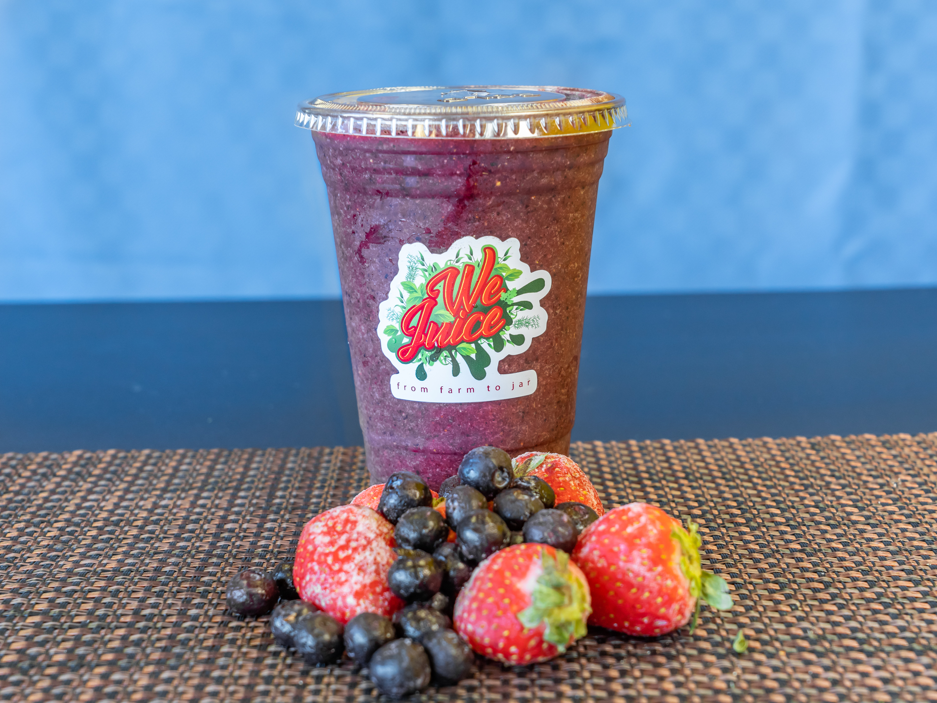 Order Berry Blend Smoothie food online from We Juice store, Hazel Park on bringmethat.com