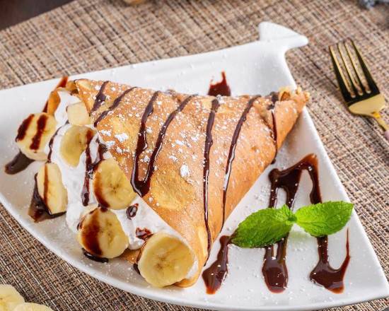 Order One Flavor Fruit Crepe food online from Shooting Star Cafe store, Oakland on bringmethat.com