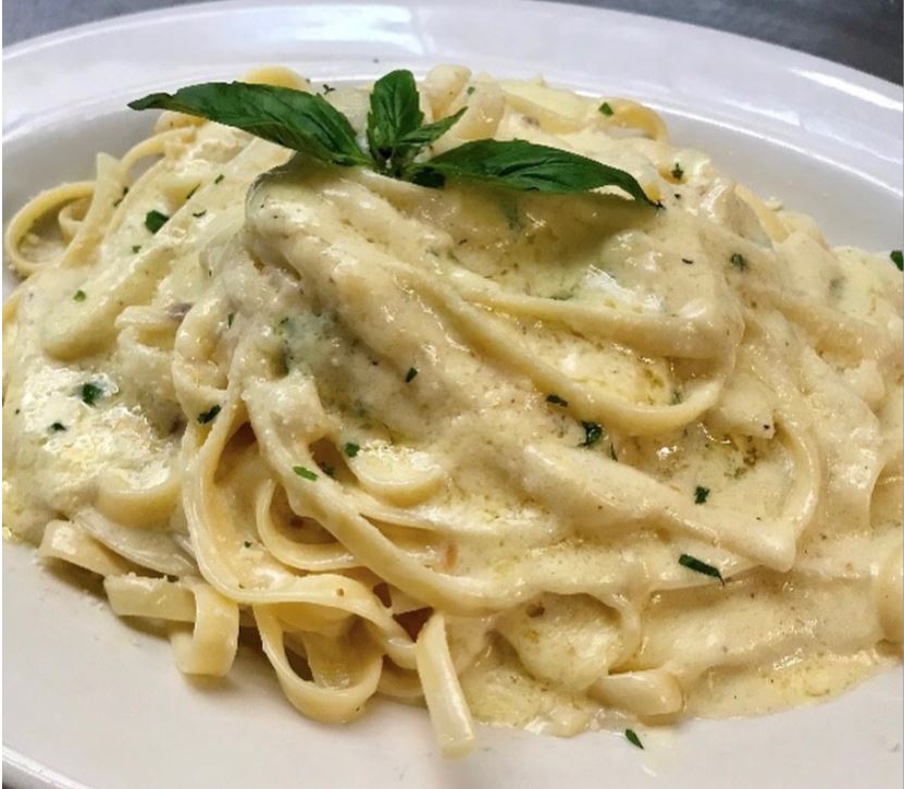 Order Fettuccine Alfredo food online from Calabria Pizza store, Oradell on bringmethat.com