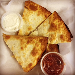 Order Quesadilla food online from Ronzio Pizza & Subs store, Warwick on bringmethat.com