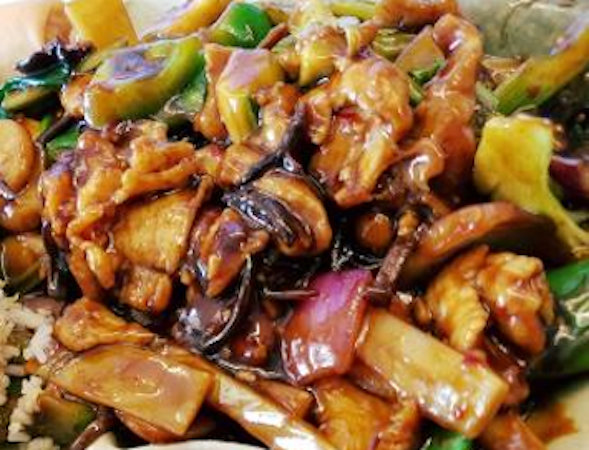 Order Chicken with Vegetables in Spicy Garlic Sauce food online from Chopstix Chinese Restaurant & Sushi Bar store, Brooklyn on bringmethat.com