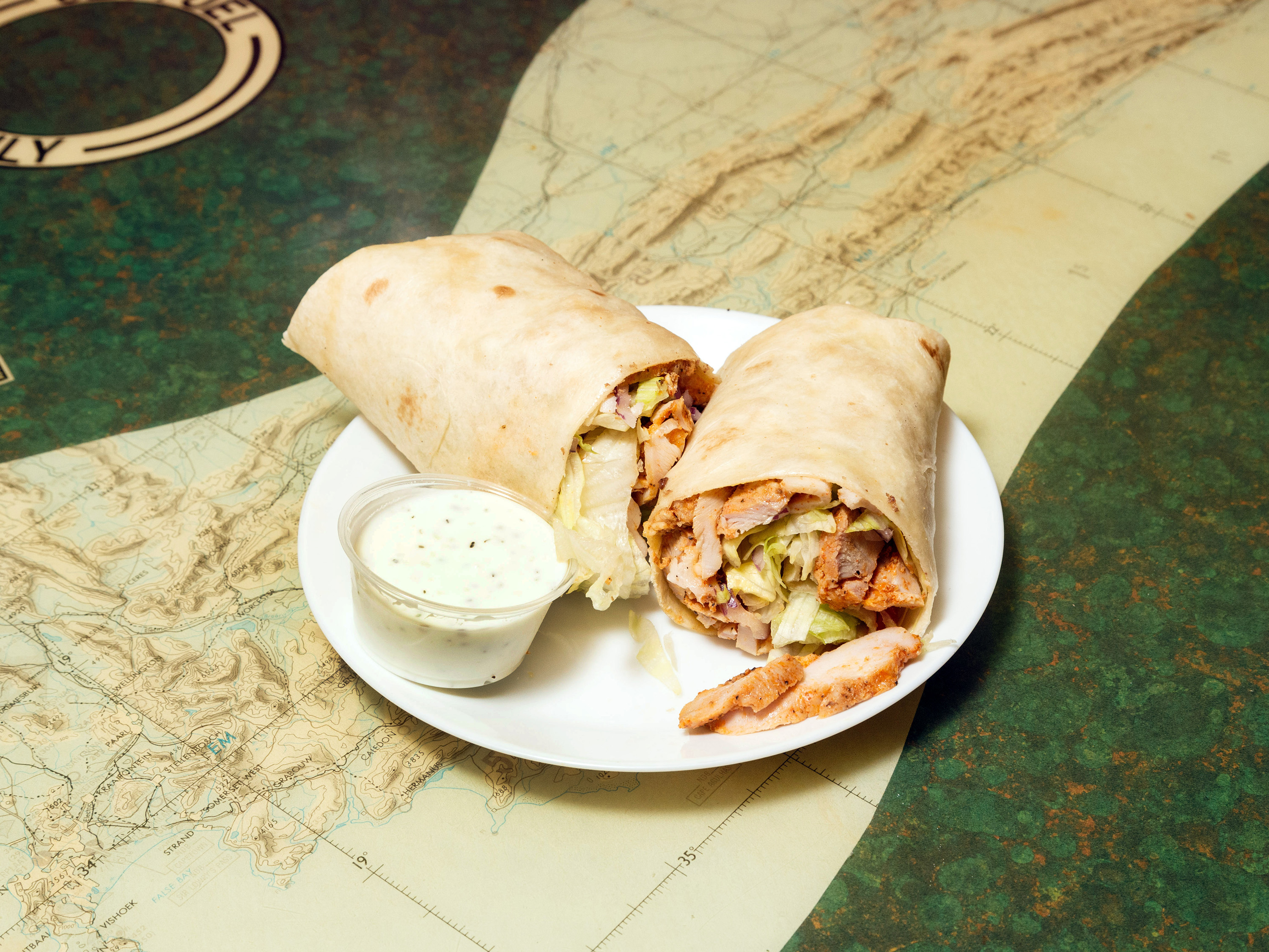 Order Chicken Gyro Wrap food online from Pitt Pizza Lovers store, Pittsburgh on bringmethat.com