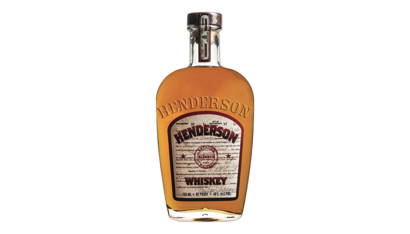 Order Henderson Small Batch American Whiskey 750mL food online from Liquor Palace store, Burbank on bringmethat.com
