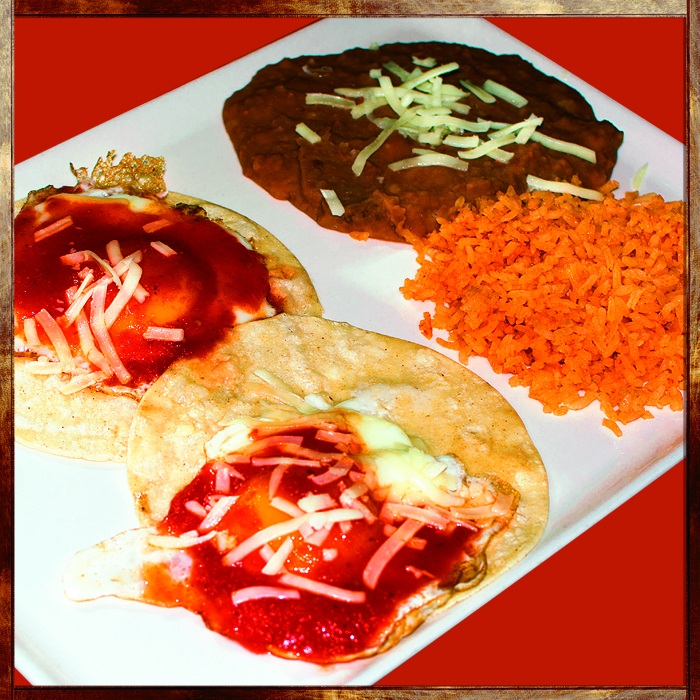 Order Ranchero Eggs Plate food online from Taqueria Los Caporales store, Livermore on bringmethat.com