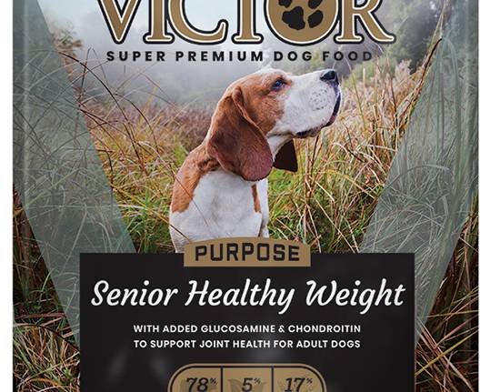 Order Victor Senior / Healthy Weight 5# food online from Wichita Falls Pet Supply store, Wichita Falls on bringmethat.com