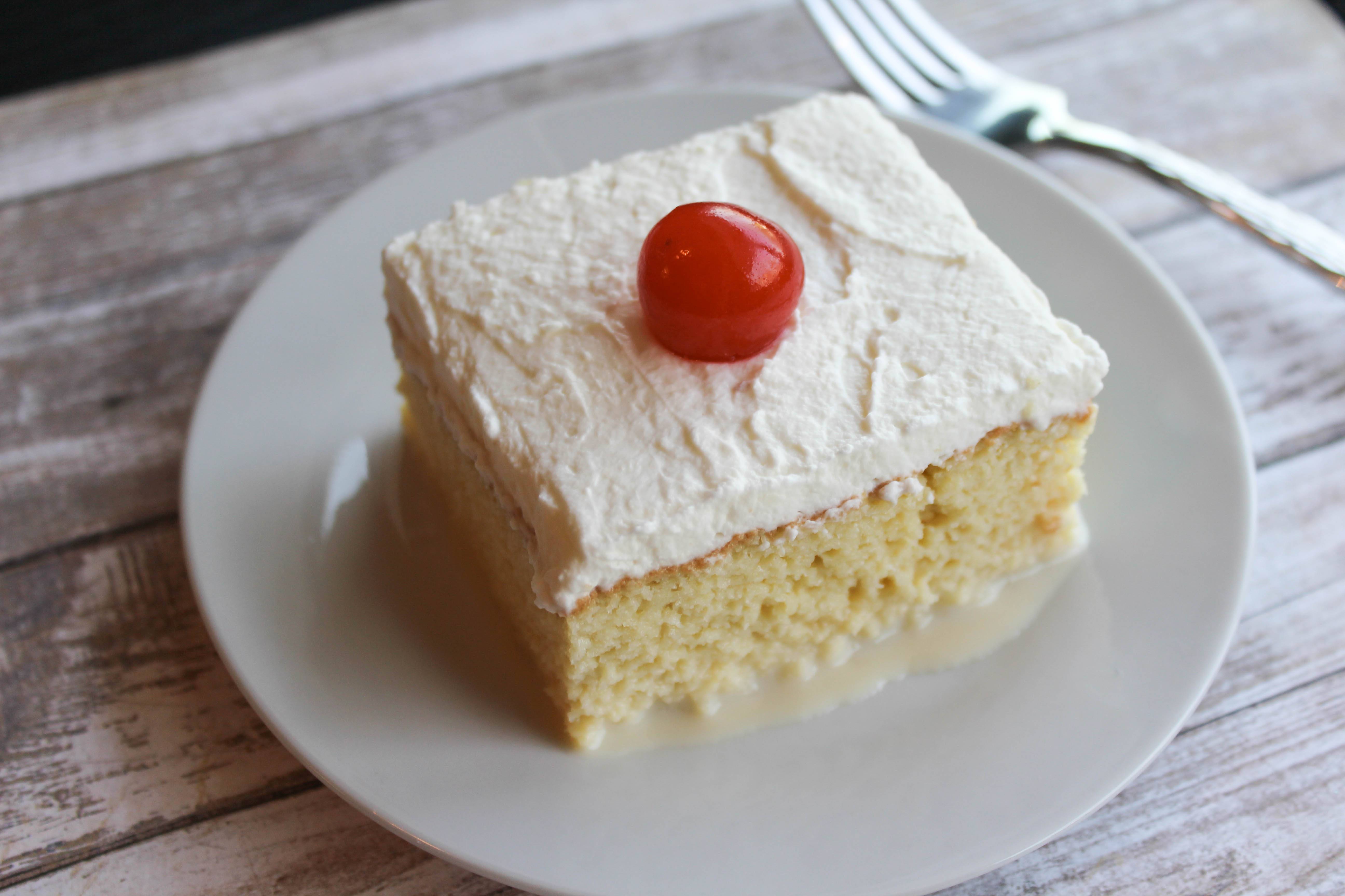 Order Tres Leches Cake food online from Street Tacos store, Jonesboro on bringmethat.com