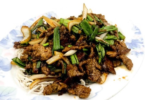 Order Mongolian Beef food online from New Shanghai Restaurant store, Lake Forest on bringmethat.com