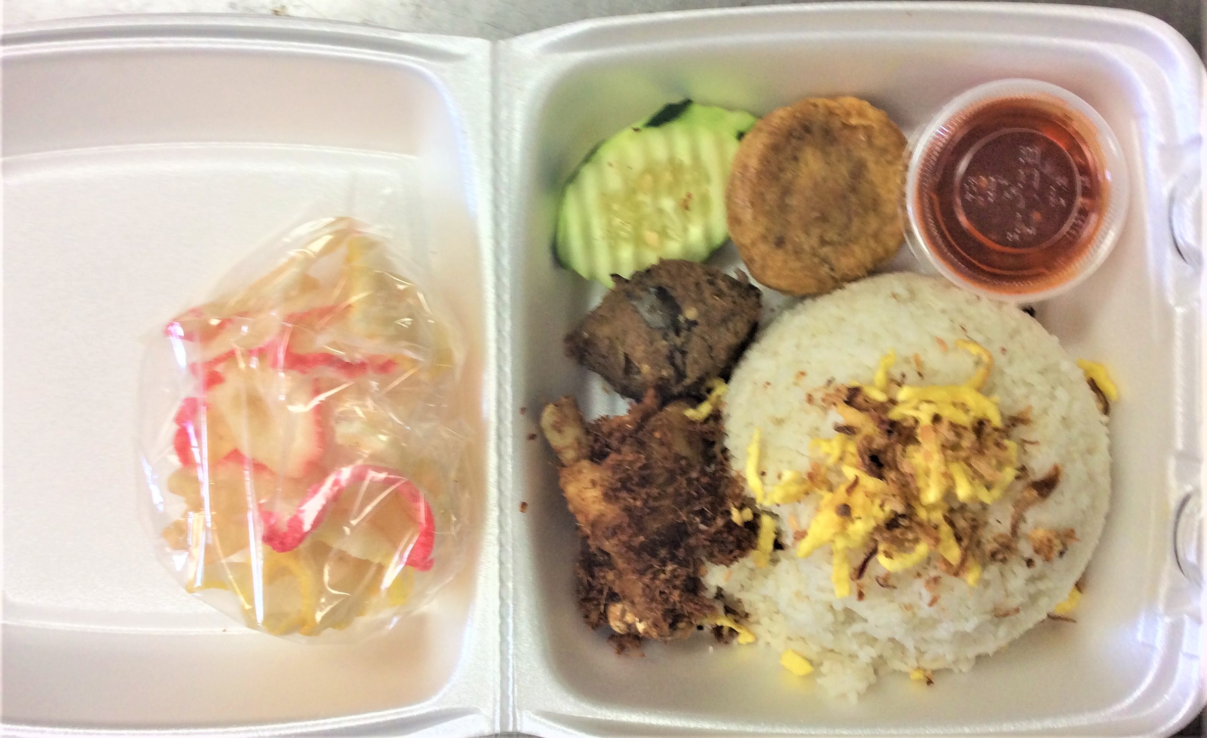 Order Nasi Uduk food online from Sunny Express store, South El Monte on bringmethat.com