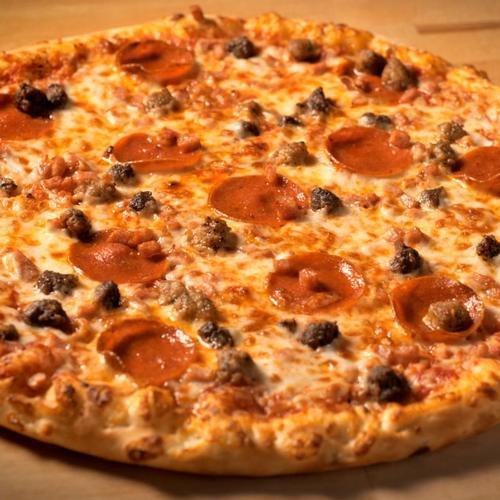 Order Meat D'Lish (Large) food online from MrJims.Pizza store, Frisco on bringmethat.com