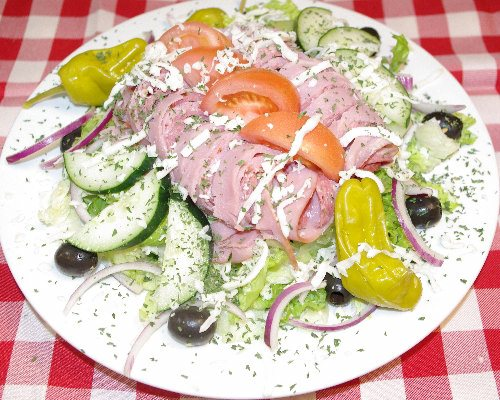 Order Antipasto Salad food online from Napoli Pizza store, Whitman on bringmethat.com