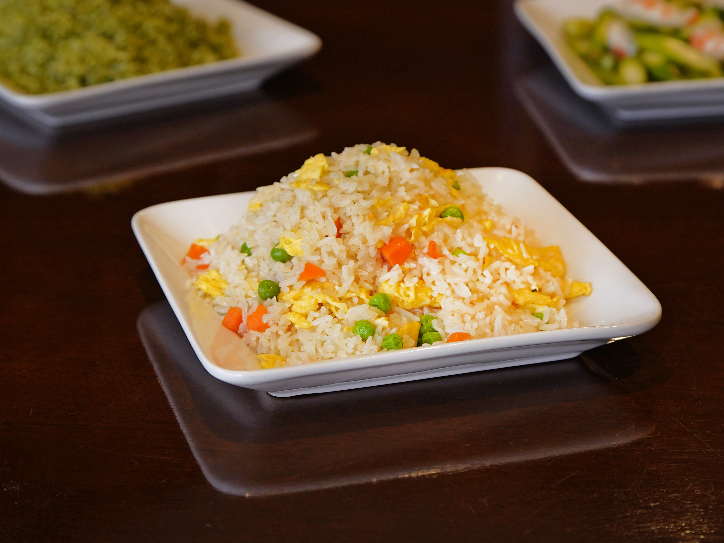 Order Fried Rice with Egg 蛋炒飯 (有蛋) food online from Vege Paradise store, San Gabriel on bringmethat.com