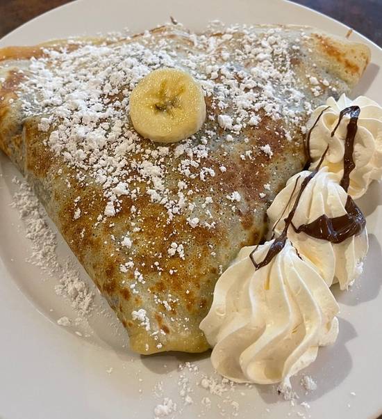 Order Nutella & Banana Crepe food online from City Coffeehouse & Creperie store, Clayton on bringmethat.com