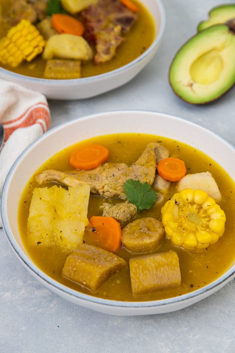 Order Dominican Stew Soup/ Sancocho food online from Tu Cocina Restaurant & Bakery store, Lawrence on bringmethat.com
