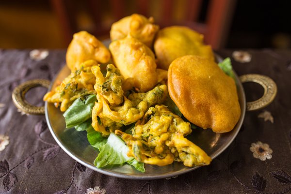 Order Vegetable Pakora4 food online from Essence Of India store, Chicago on bringmethat.com