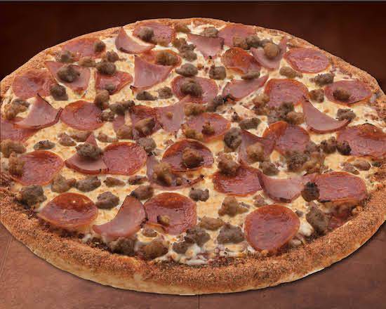 Order Large Meat Eaters Specialty Pizza food online from Hungry Howie's Pizza store, Gainesville on bringmethat.com