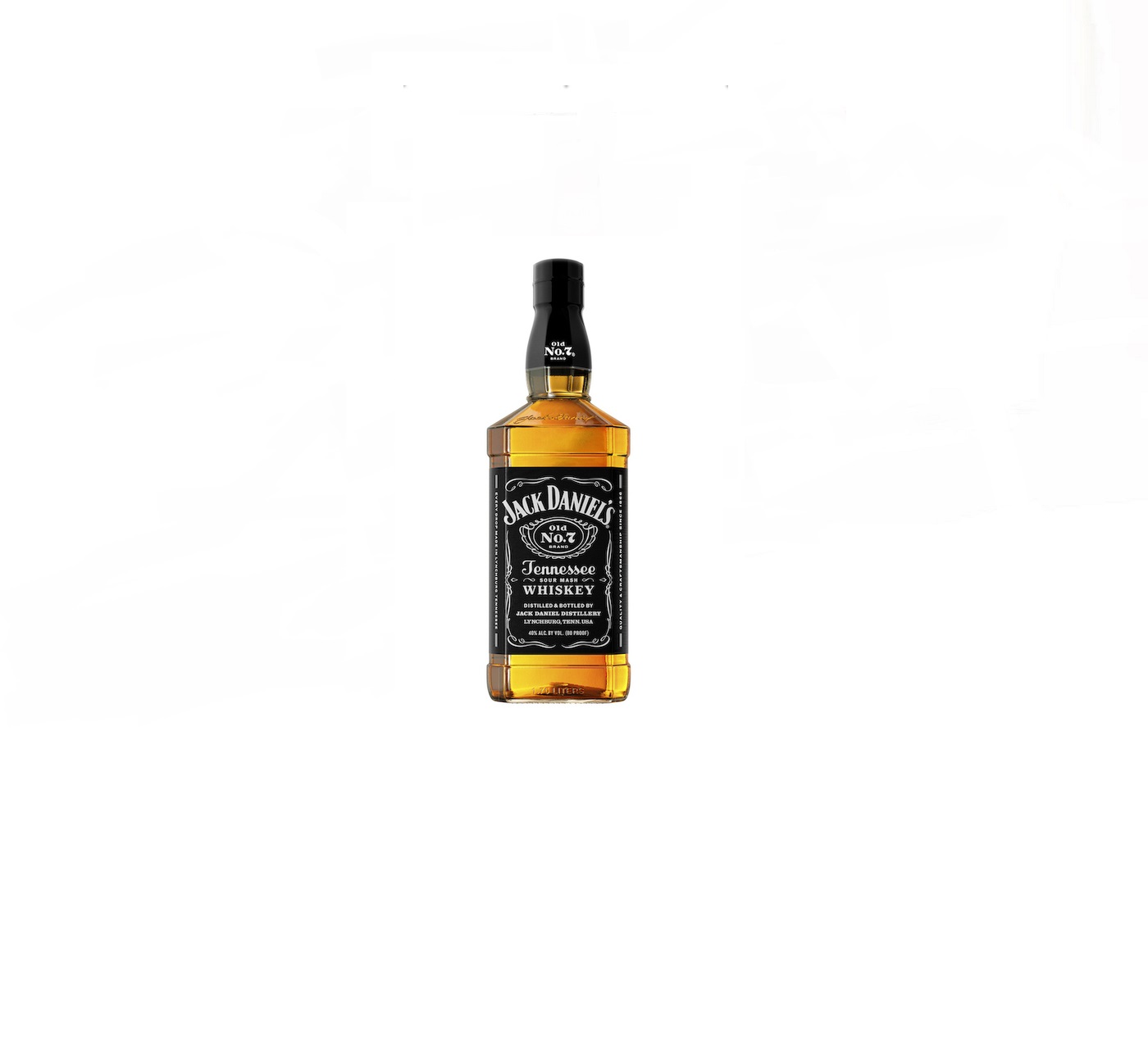 Order Jack Daniel's Old No. 7 Tennessee Whiskey ( 1.75 LITTER ) food online from Friends Snacks store, San Francisco on bringmethat.com