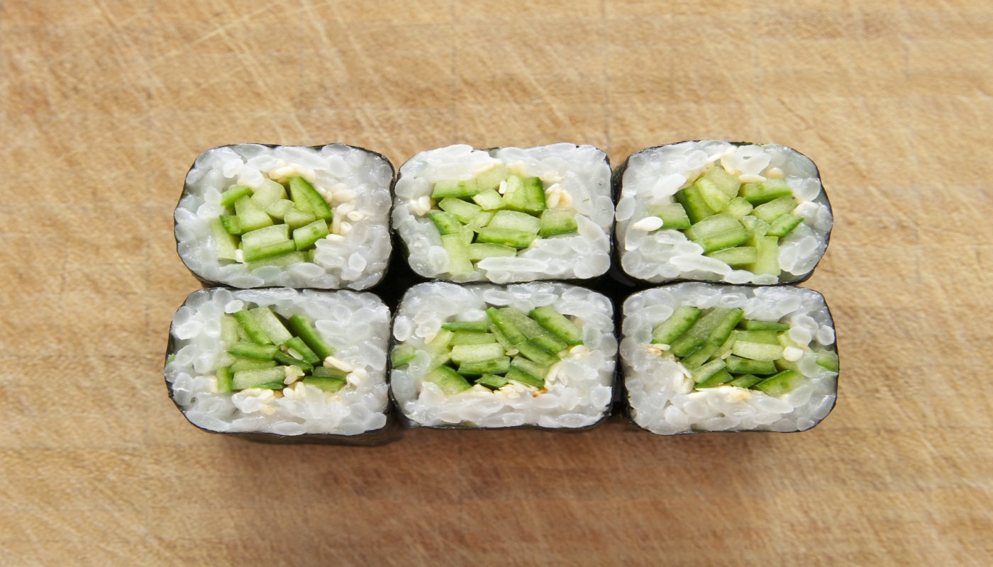 Order Cucumber Roll food online from Miyabi Sushi store, Gardena on bringmethat.com