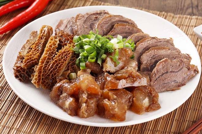 Order 卤三拼 Braised and Marinated Beef food online from Hi House store, Irvine on bringmethat.com