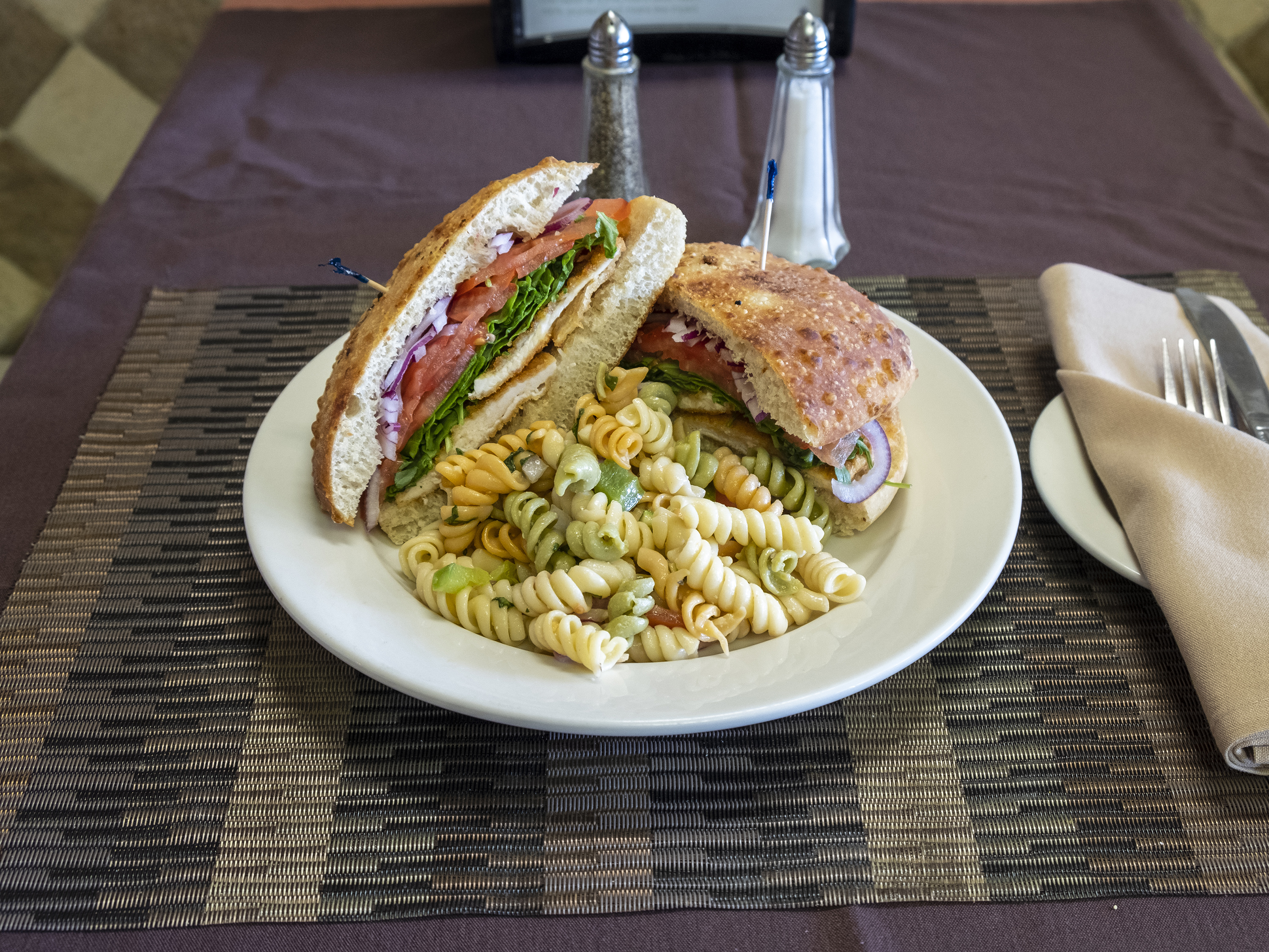 Order Veal Cutlet & Arugula Sandwich food online from Carmen's Trattoria store, South Plainfield on bringmethat.com