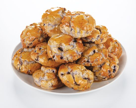 Order Blue Berry Biscuits Breakfast food online from Krispy Krunchy Chicken store, Peabody on bringmethat.com
