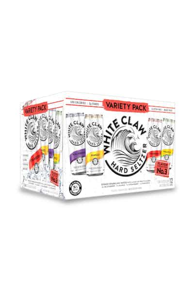 Order White Claw Hard Seltzer Variety Pack No.3 12pk 12oz Can food online from Chevron Extramile store, Castro Valley on bringmethat.com