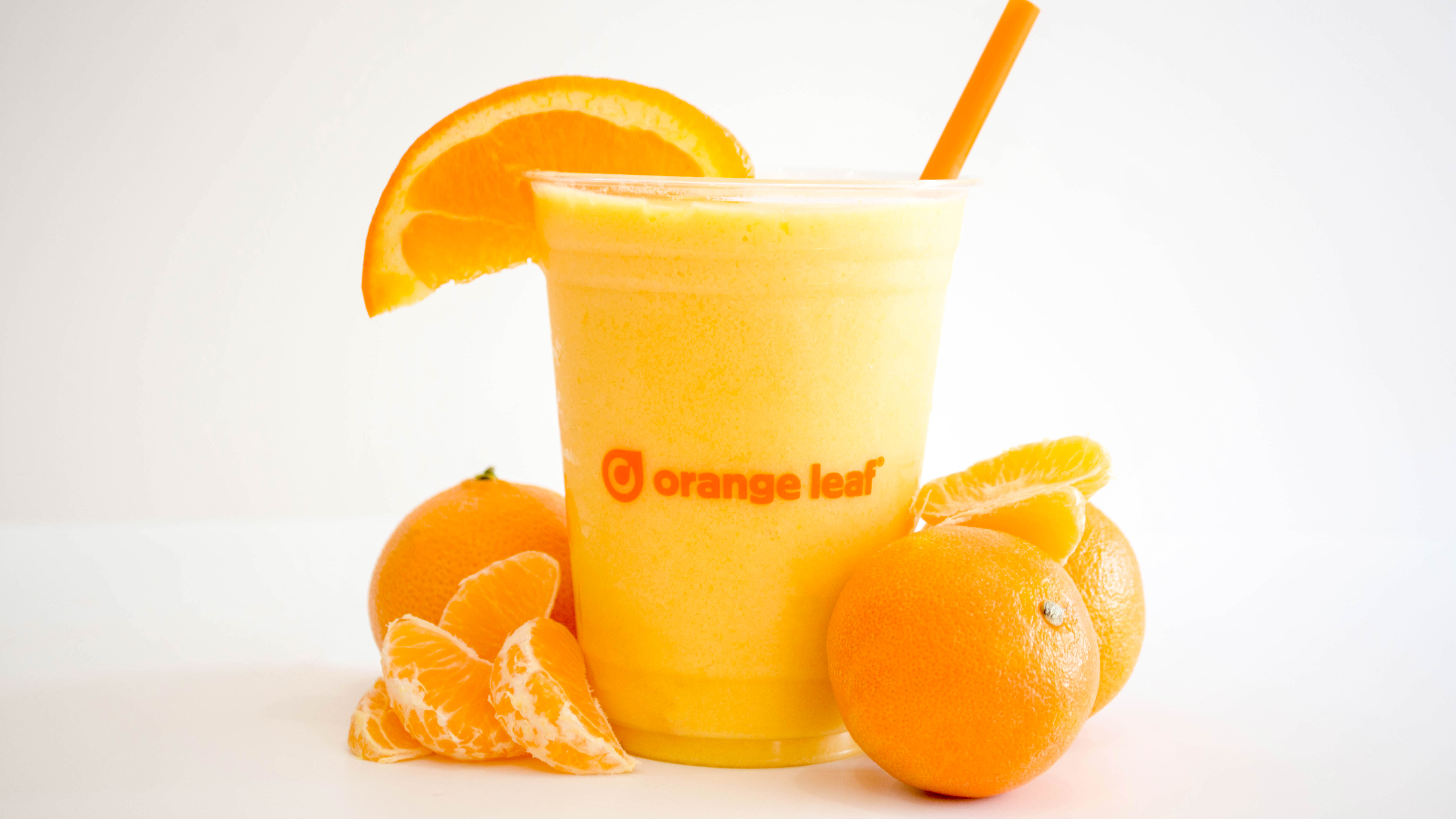 Order Orange 'n' Cream Smoothie food online from Orange Leaf Frozen Yogurt store, Lexington on bringmethat.com
