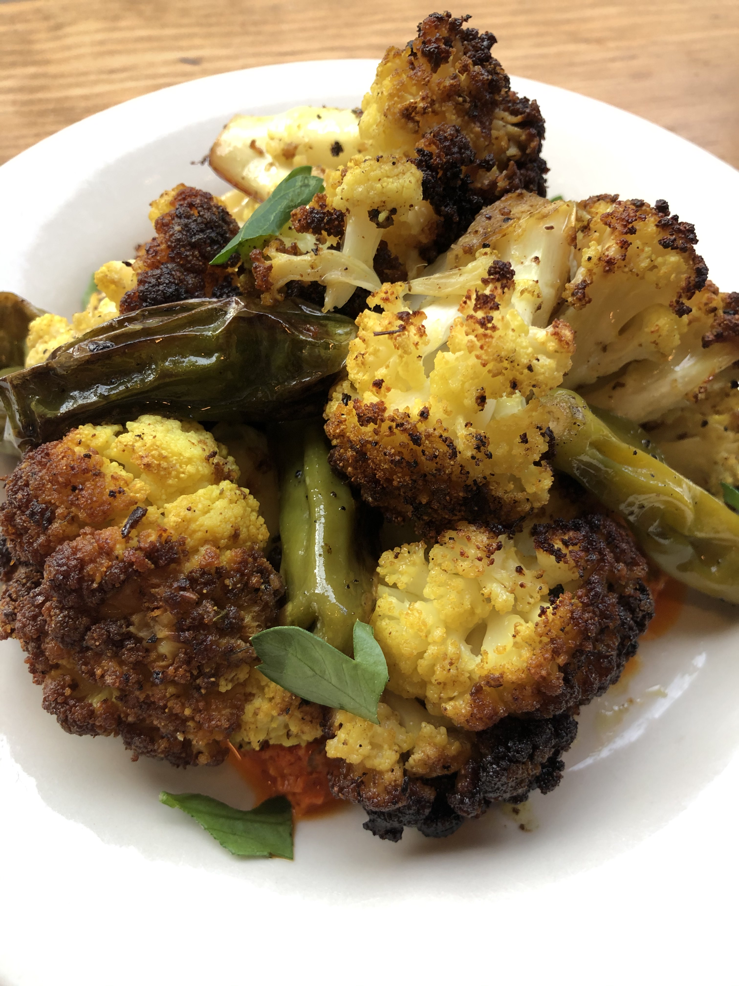Order Spiced Rotisserie Cauliflower food online from Poulet Sans Tete store, New York on bringmethat.com