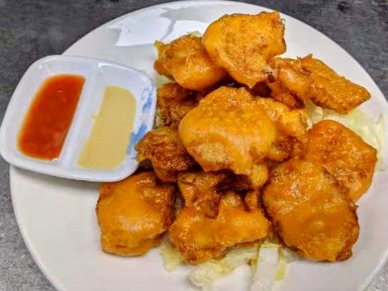 Order 11. Deep Fried Scallop food online from Kirin Chinese Restaurant store, Mountain View on bringmethat.com