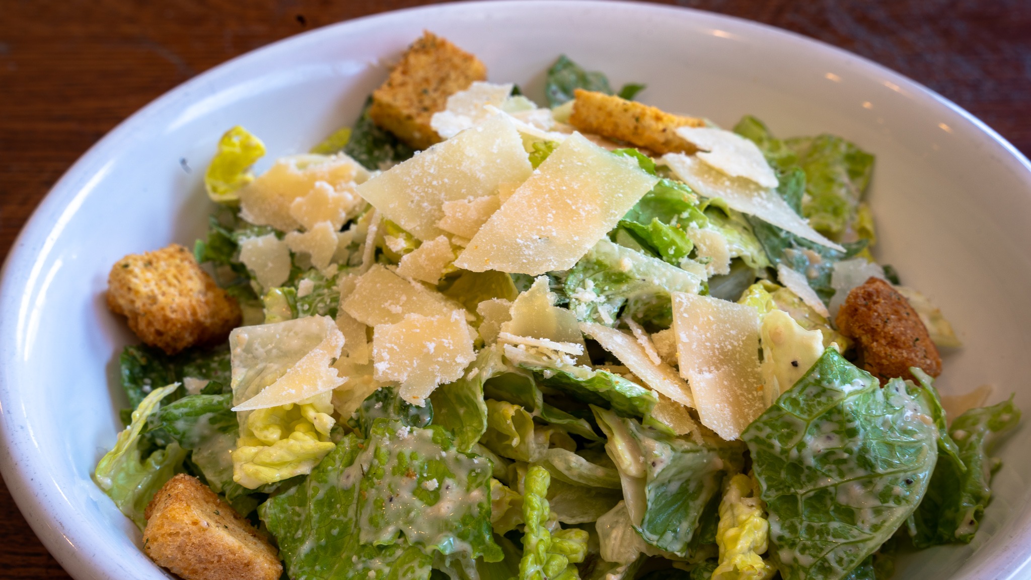 Order Caesar Salad food online from Angelico Pizzeria and Cafe store, Washington on bringmethat.com