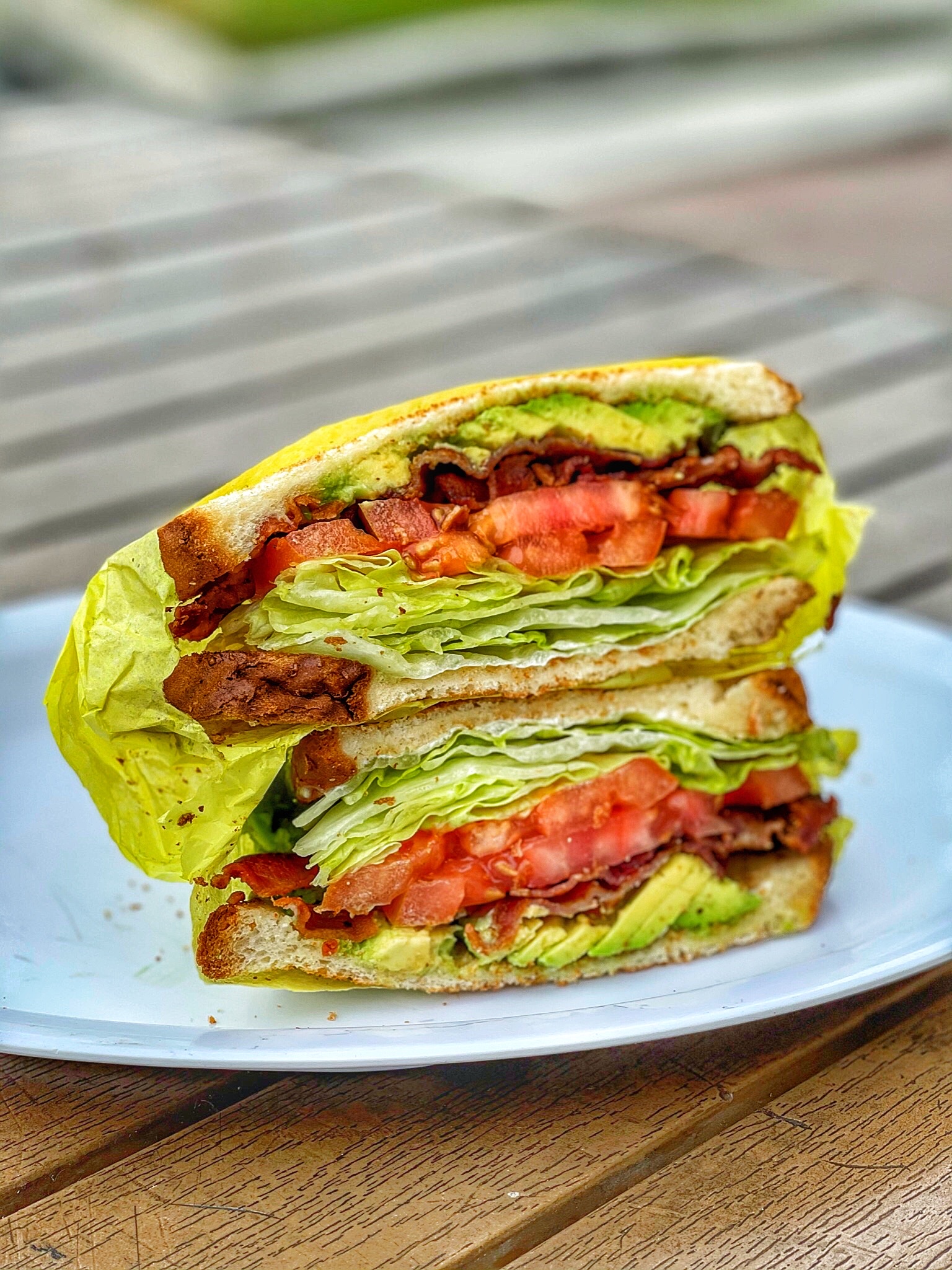 Order BLT with Avocado food online from Classic Burger store, Gardena on bringmethat.com