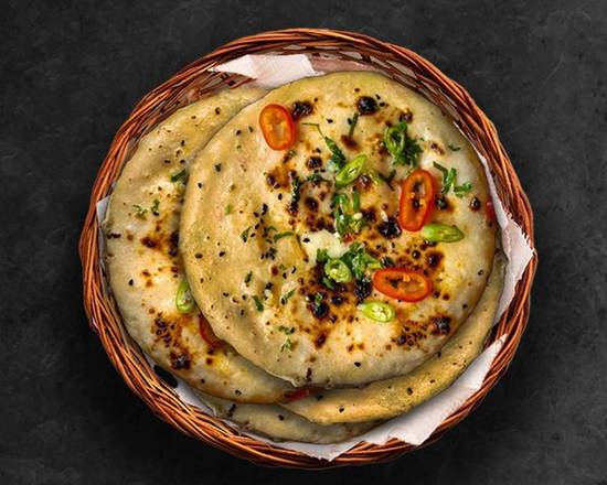 Order Cheese Naan Bread food online from United Kitchens Of India store, Asheville on bringmethat.com