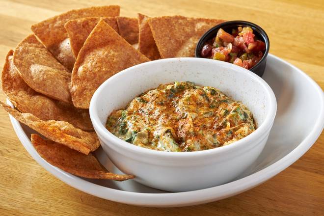 Order New! Spinach and Artichoke Dip food online from Silver Diner store, McLean on bringmethat.com