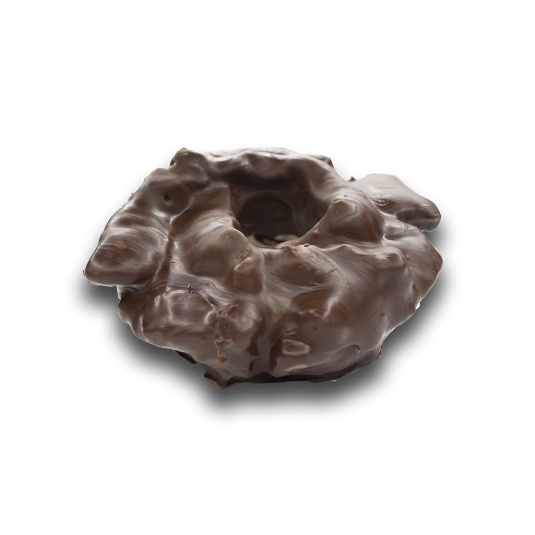 Order Double Dipped Swiss Chocolate Old Fashioned Donut food online from Dk Secret Sandwich Shop store, Santa Monica on bringmethat.com