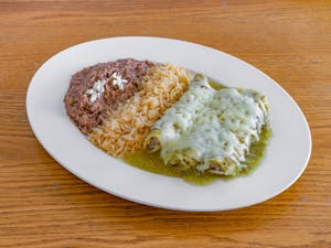 Order Enchiladas (3) Platter food online from El Habanero store, Warwick on bringmethat.com