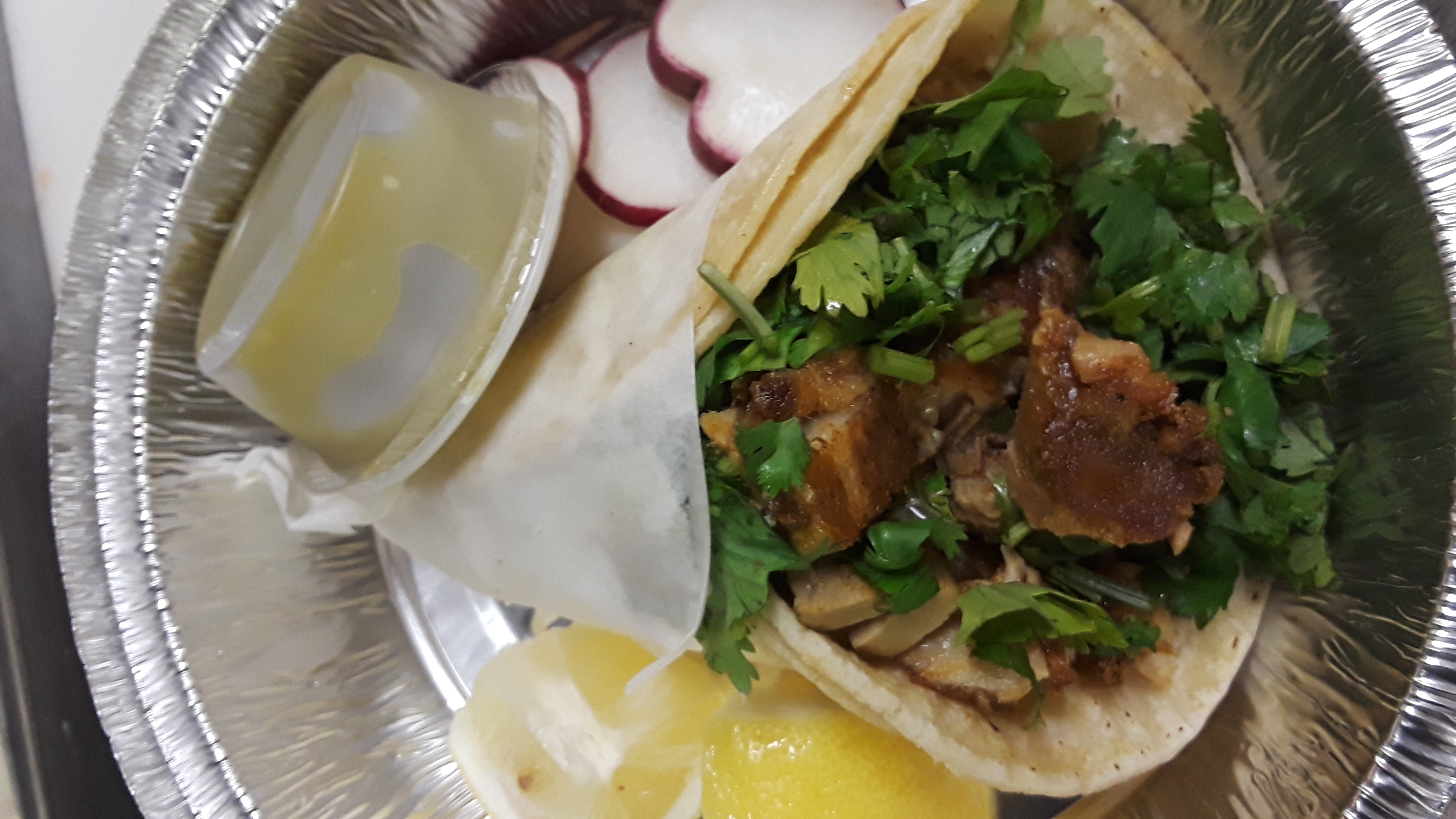Order Carnitas Taco food online from Tulcingo Cafe store, Bronx on bringmethat.com