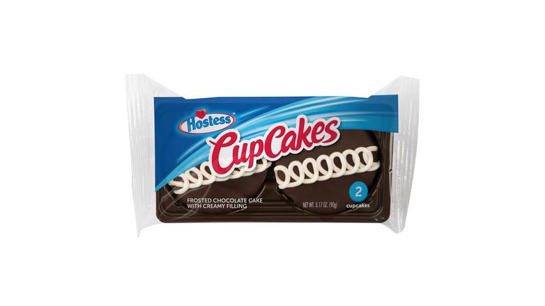Order Hostess Chocolate Cupcakes Single Serve 2 Ct food online from Trumbull Mobil store, Trumbull on bringmethat.com