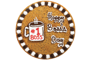 Order Happy Boss' Day Cheese Cookie Cake food online from American Deli on Broad St. store, Athens on bringmethat.com
