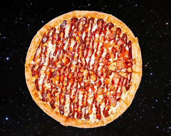 Order Rocketship BBQ Chicken Pizza food online from 21 Burger Ave store, San Francisco on bringmethat.com