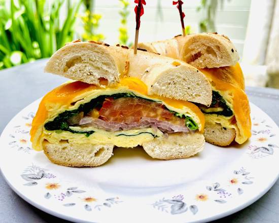 Order Eggwich Omelette food online from Ultimate Grounds Et Al Coffee & Tea store, Oakland on bringmethat.com