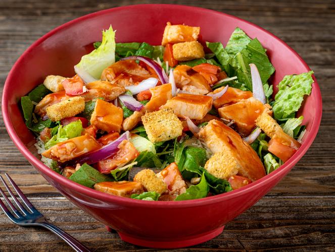 Order Buffalo Chicken Caesar Salad food online from Fired Pie store, Chandler on bringmethat.com